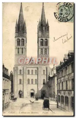 Cartes postales Caen L&#39abbaye aux hommes