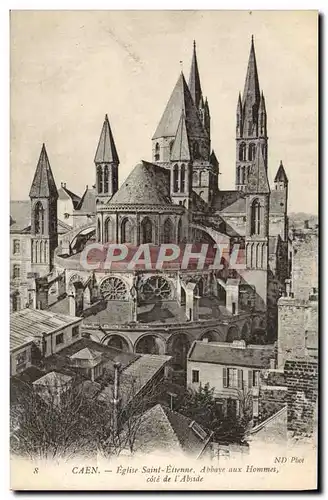 Cartes postales Caen Eglise saint etienne abbaye aux hommes