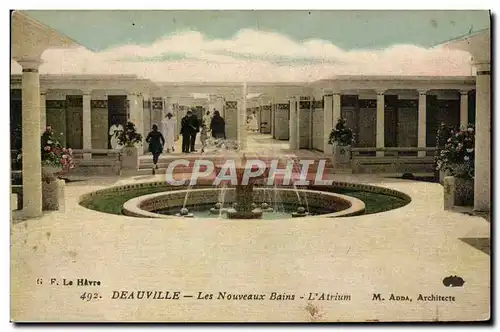 Cartes postales Deauville Les Nouveaux bains L'atrium