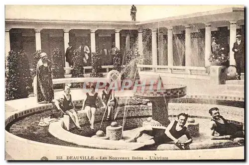 Cartes postales Deauville Les nouveaux bains l'atrium