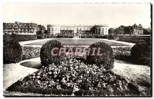 Ansichtskarte AK Deauville Plage fleurie le casino et les jardins