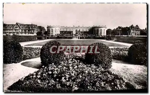 Ansichtskarte AK Deauville Plage fleurie le casino et les jardins