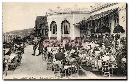 Cartes postales Deauville Les terrasses du jardins