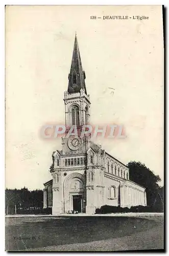 Cartes postales Deauville L&#39Eglise