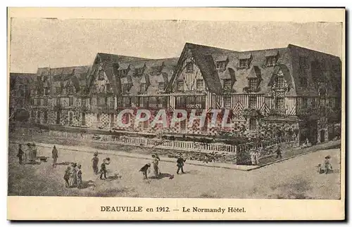 Cartes postales Deauville le normandy hotel