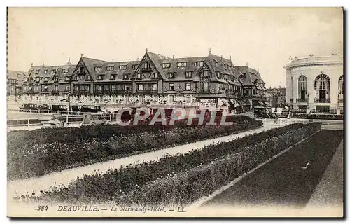 Cartes postales Deauville le Normandy hotel