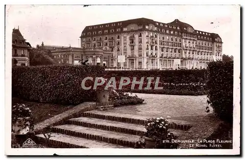 Cartes postales Deauville la plage fleurie le Normandy hotel