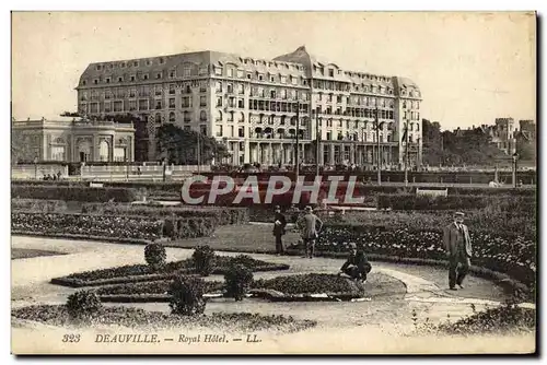 Cartes postales Deauville Royal hotel