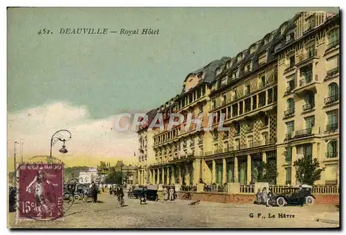 Cartes postales Deauville Royal hotel