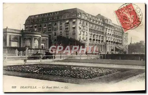 Cartes postales Deauville le Royal hotel