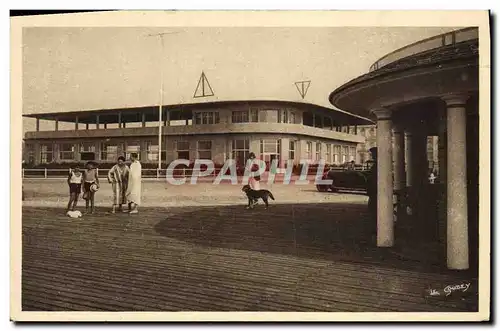 Ansichtskarte AK Deauville Plage fleurie le yacht club