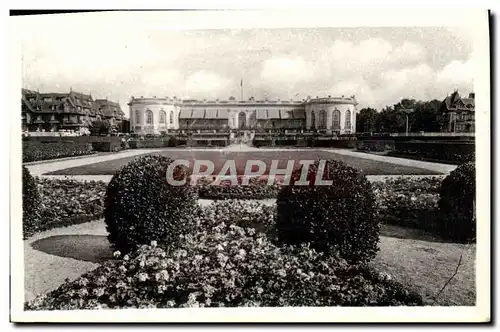 Cartes postales Deauville plage fleurie le casino