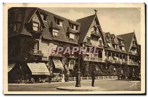 Cartes postales Deauville La plage fleurie le normandy hotel