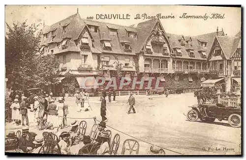 Cartes postales Deauville le normandy hotel