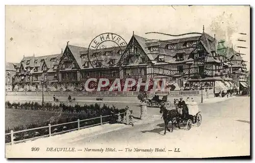 Cartes postales Deauville Normandy hotel