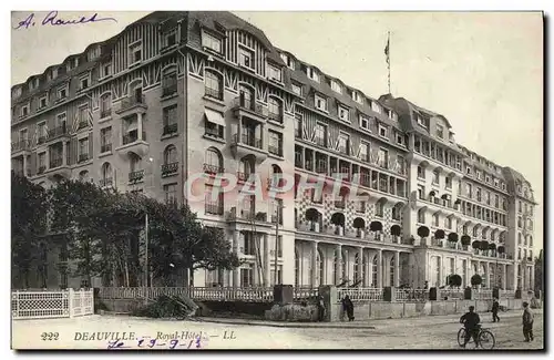 Cartes postales Deauville Royal hotel