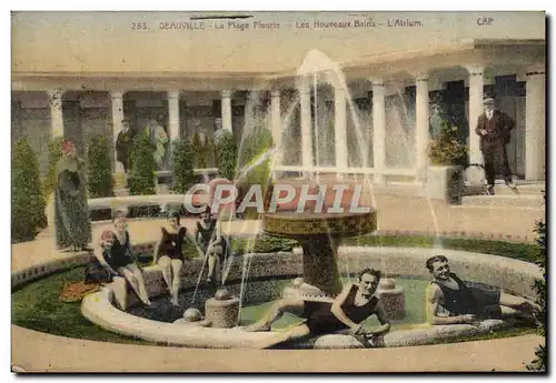 Cartes postales Deauville Les bains l'atrium les nouveaux bains