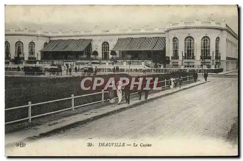 Cartes postales Deauville Le casino