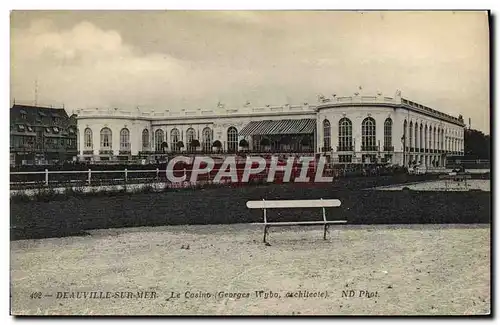 Cartes postales Deauville Sur mer Le casino