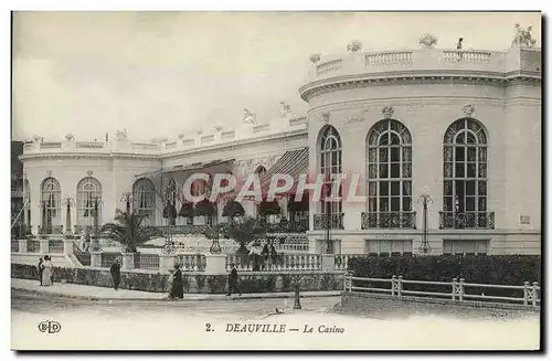 Cartes postales Deauville Le casino