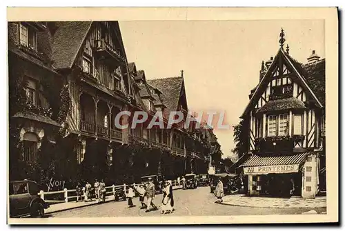 Cartes postales La douce france Deauville Le normandy