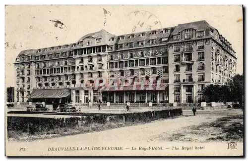 Cartes postales Deauville La Plage Fleurie Royal Hotel