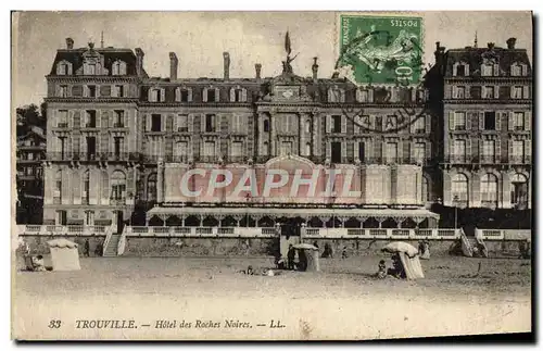 Cartes postales Trouville Hotel Des Roches Naires