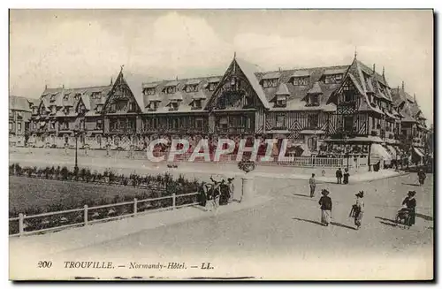 Cartes postales Trouville Normandy Hotel