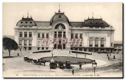 Ansichtskarte AK Trouville Le Casino Entree principale