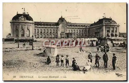 Ansichtskarte AK Trouville Le Casino Municipal