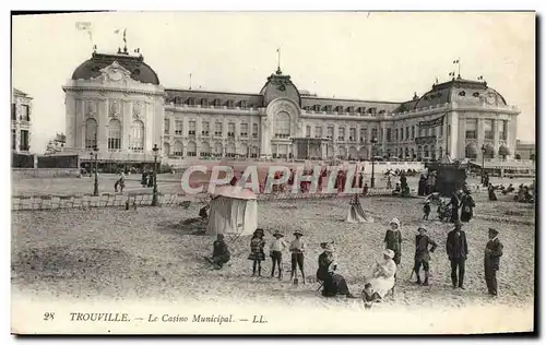 Ansichtskarte AK Trouville Le Casino Municipal