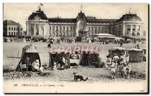 Cartes postales Trouville Le Casino