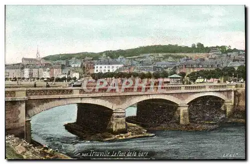 Cartes postales Trouville Le Pont de la Gare