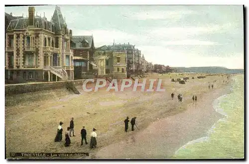 Cartes postales Trouville Sur Mer Les villas et chalets