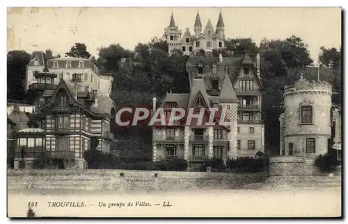 Cartes postales Trouville Un Groupe de Villas