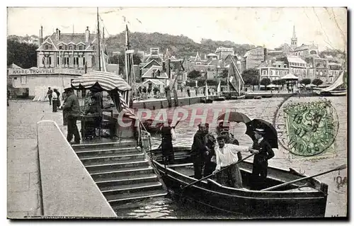 Cartes postales Trouville Le Bac