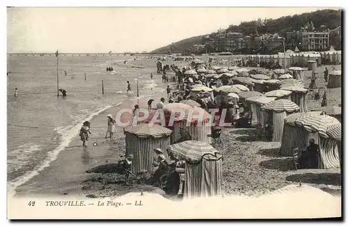 Cartes postales Trouville La Plage