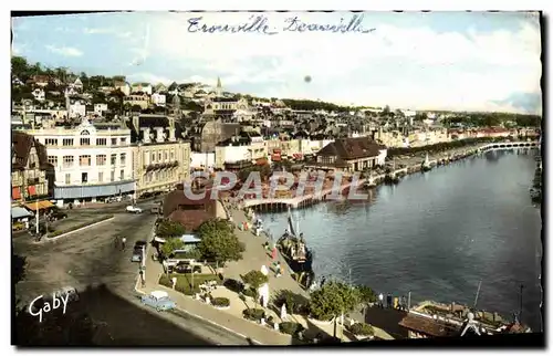 Cartes postales moderne Trouville Deauville Vue generale