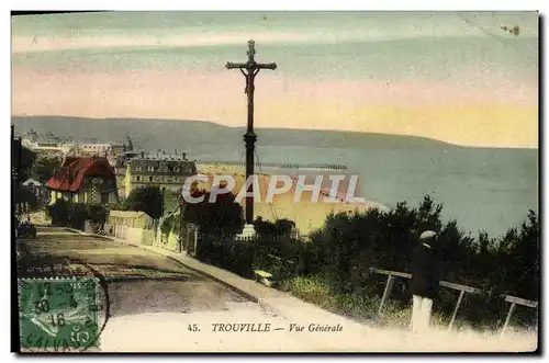 Cartes postales Trouville Deauville Vue Generale