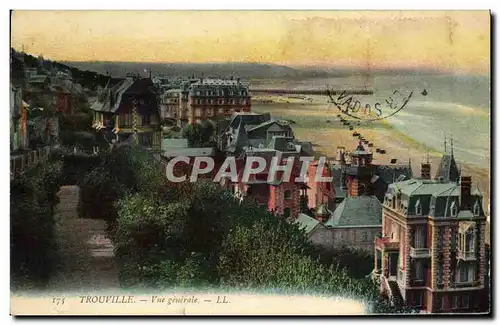 Cartes postales Trouville Deauville Vue Generale