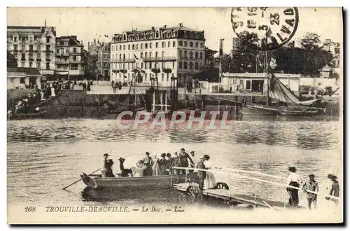 Cartes postales Trouville Bac de Deauville