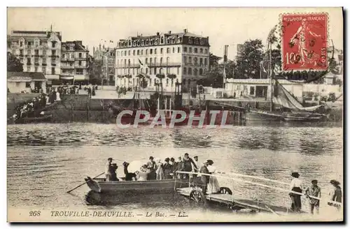 Cartes postales Trouville Bac de Deauville