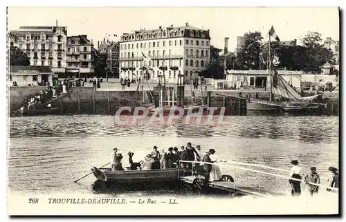 Cartes postales Trouville Bac de Deauville