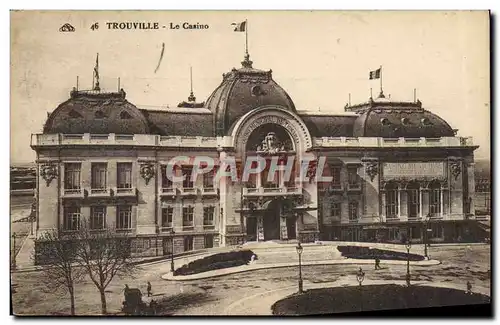 Cartes postales Trouville Le Casino