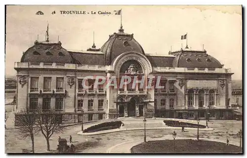 Cartes postales Trouville Le Casino