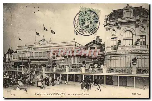 Cartes postales Trouville Sur Mer Le Grand Salon