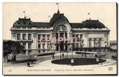 Cartes postales Trouville Sur Mer Facade du casino