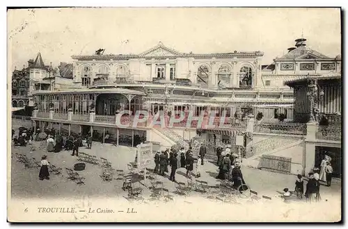 Cartes postales Trouville Le Casino