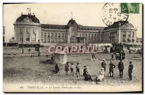 Ansichtskarte AK Trouville Le Casino Muncipal