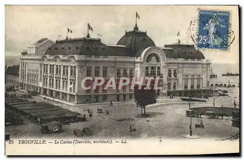 Cartes postales Trouville Le Casino